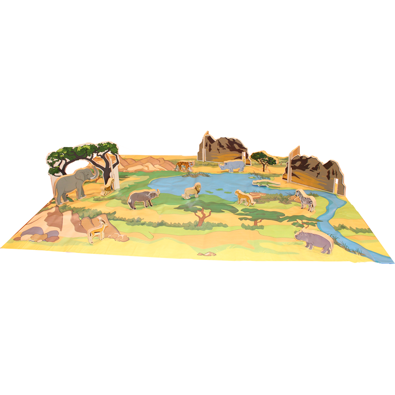 Animals in the Wild – Playmat