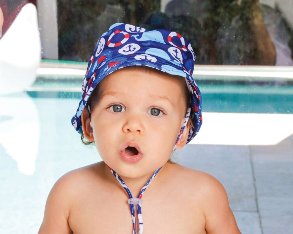Boats Swim Bucket Hat 0 – 3 years