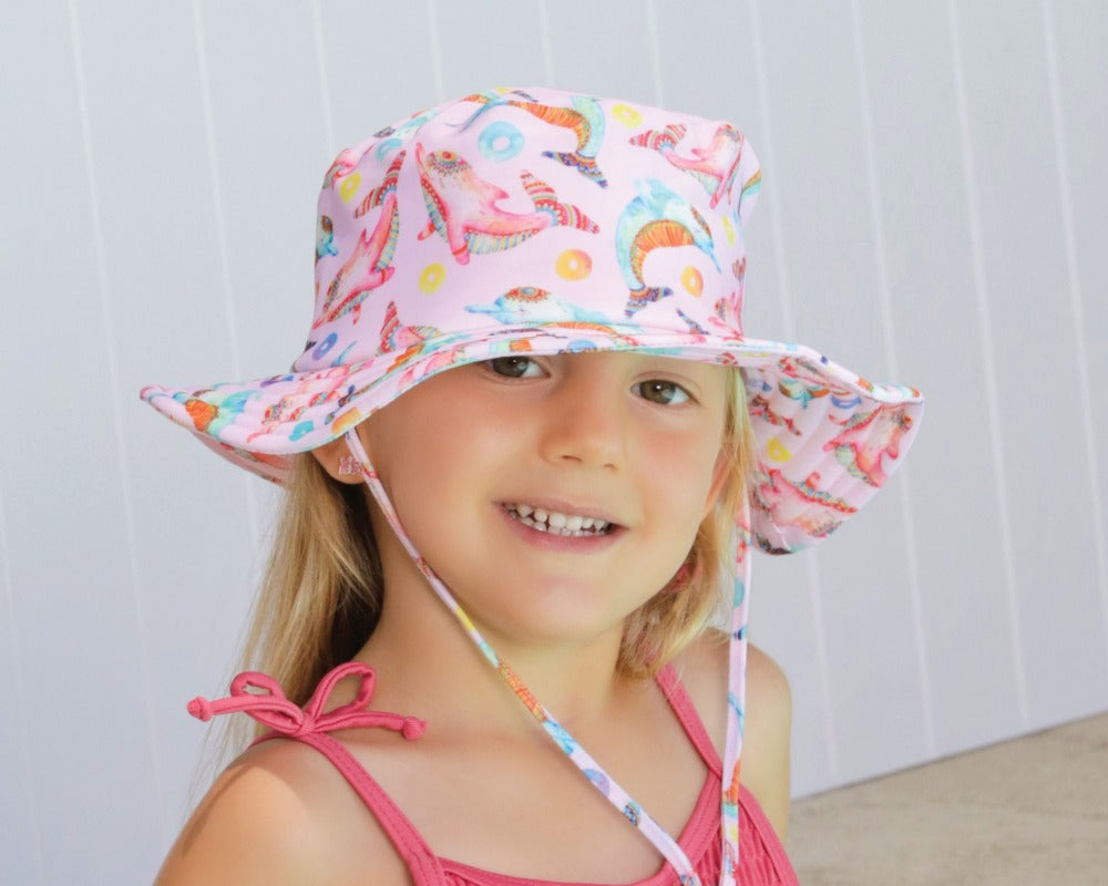 Dolphin Swim Wide Hat 3 - 6 years