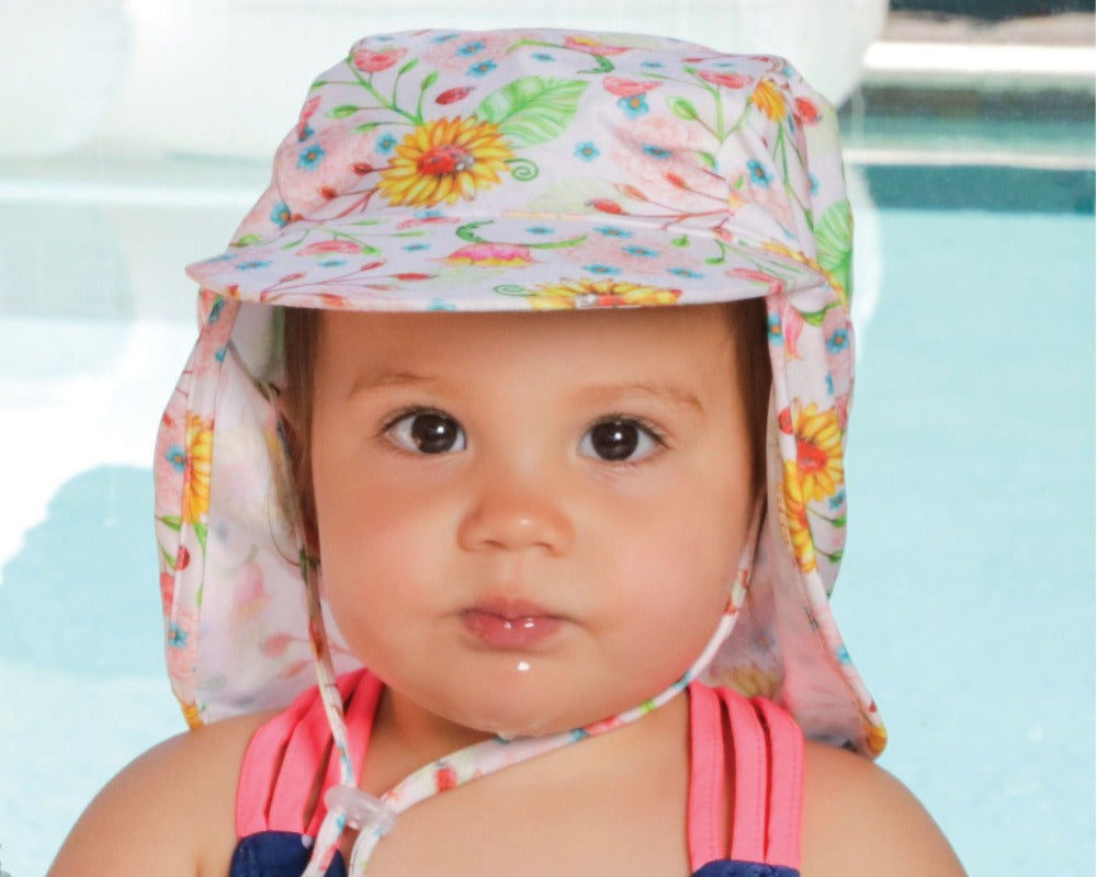 Girl Ladybug Swim Legion Hat 0 – 3 years