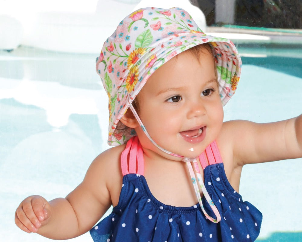 Ladybug Swim Bucket Hat 0 – 3 years