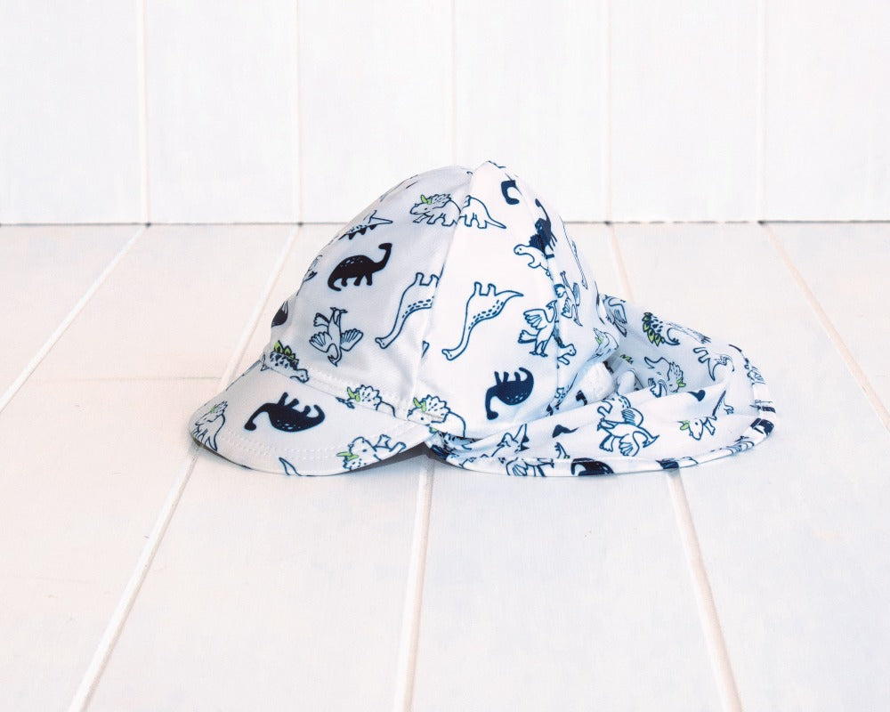 White Dino Swim Legion Hat 0-3 years
