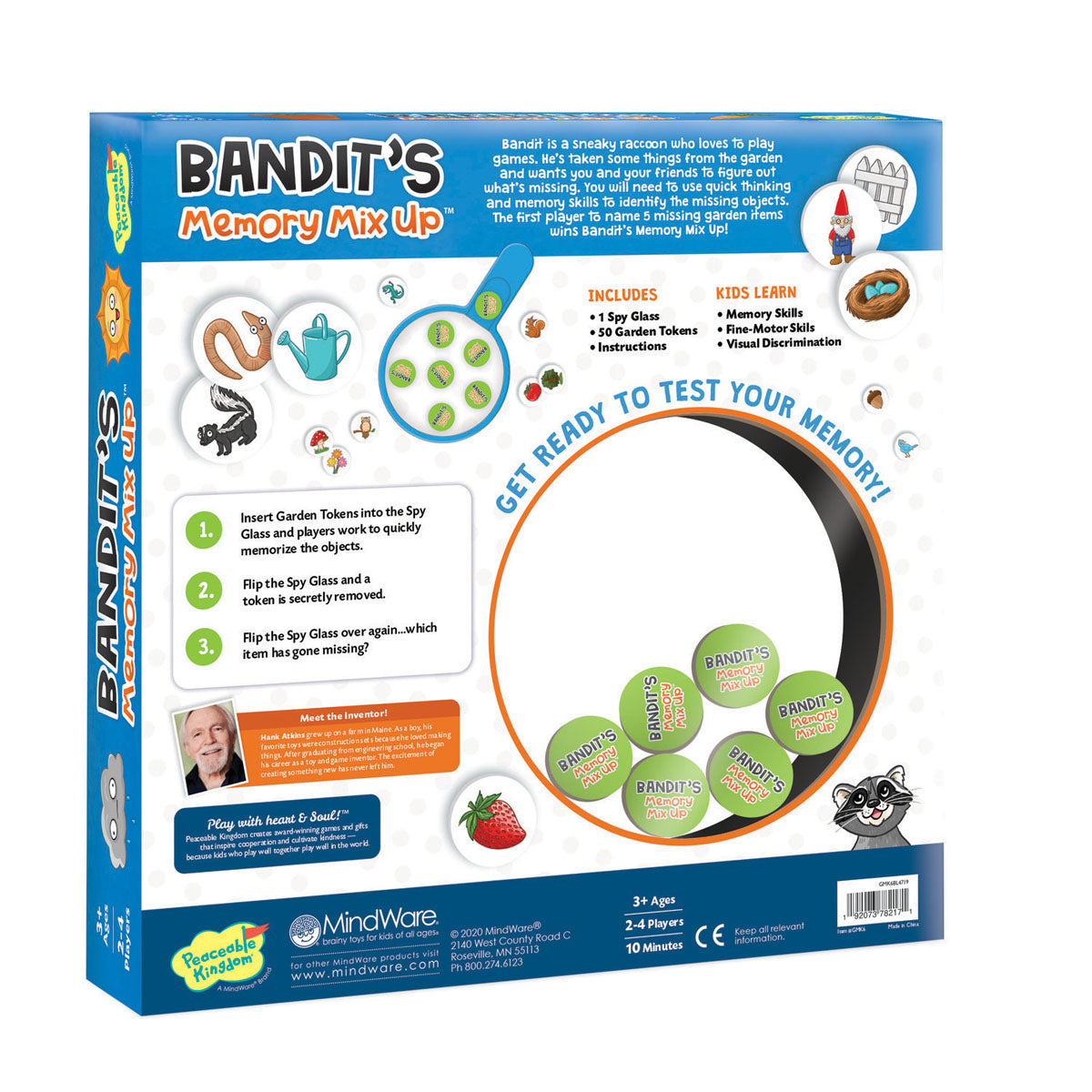 Peaceable Kingdom Game – Bandits Memory Mix Up