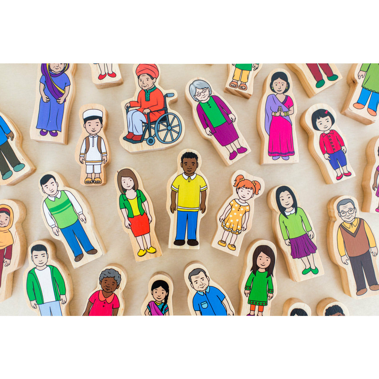 Village People Family – Wooden people set