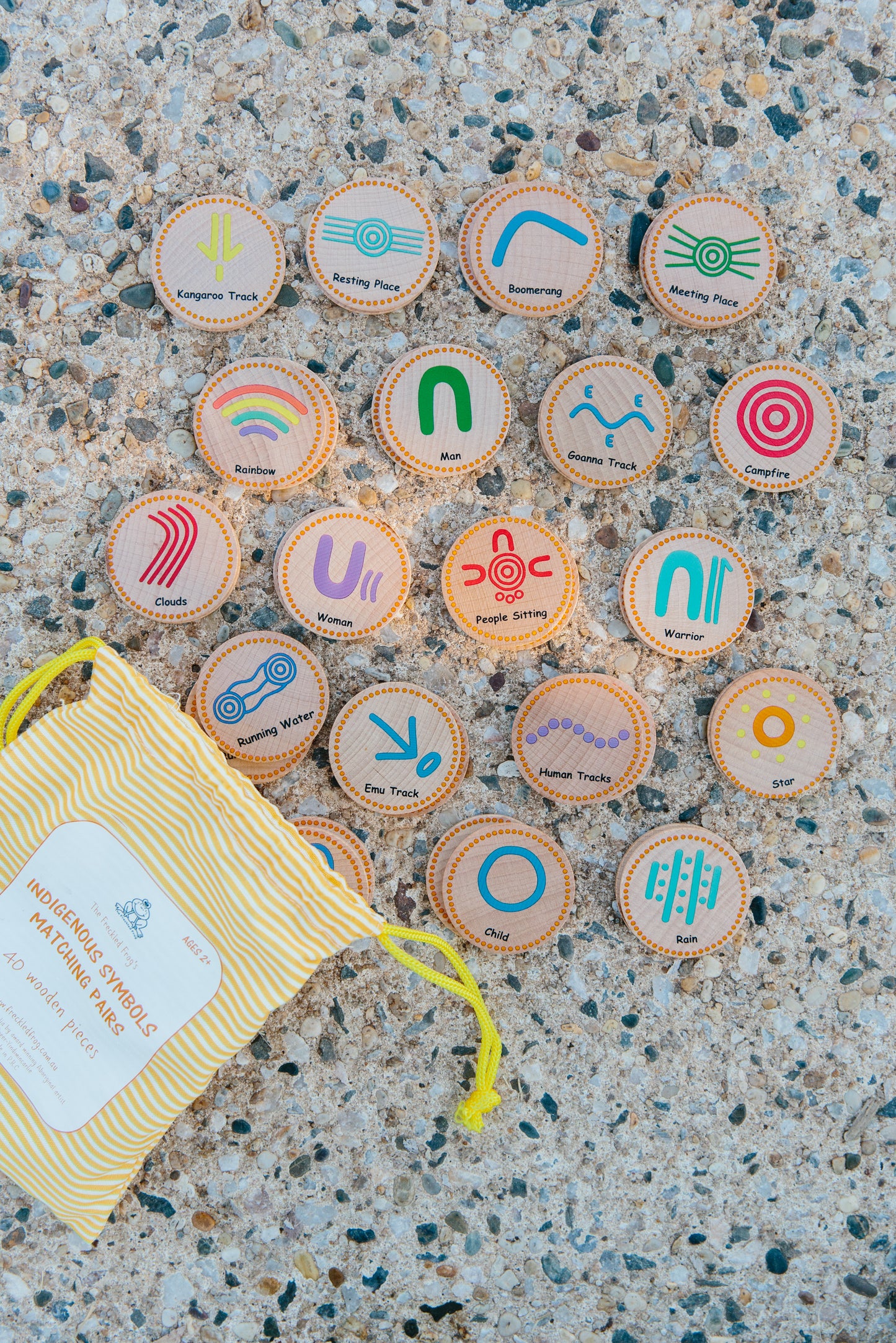 Indigenous Symbols Matching Pairs
