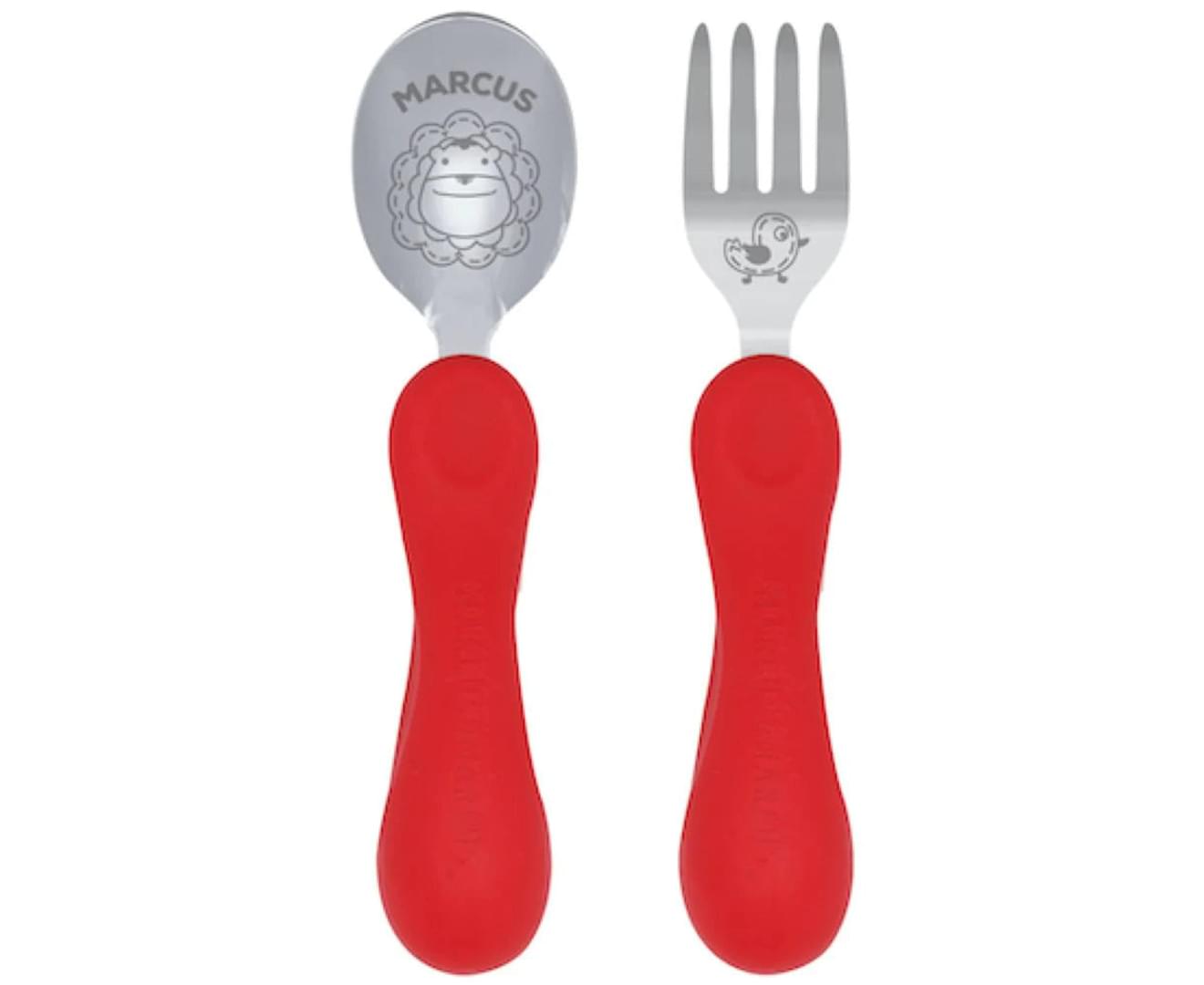 Marcus & Marcus Easy Grip Spoon & Fork Set