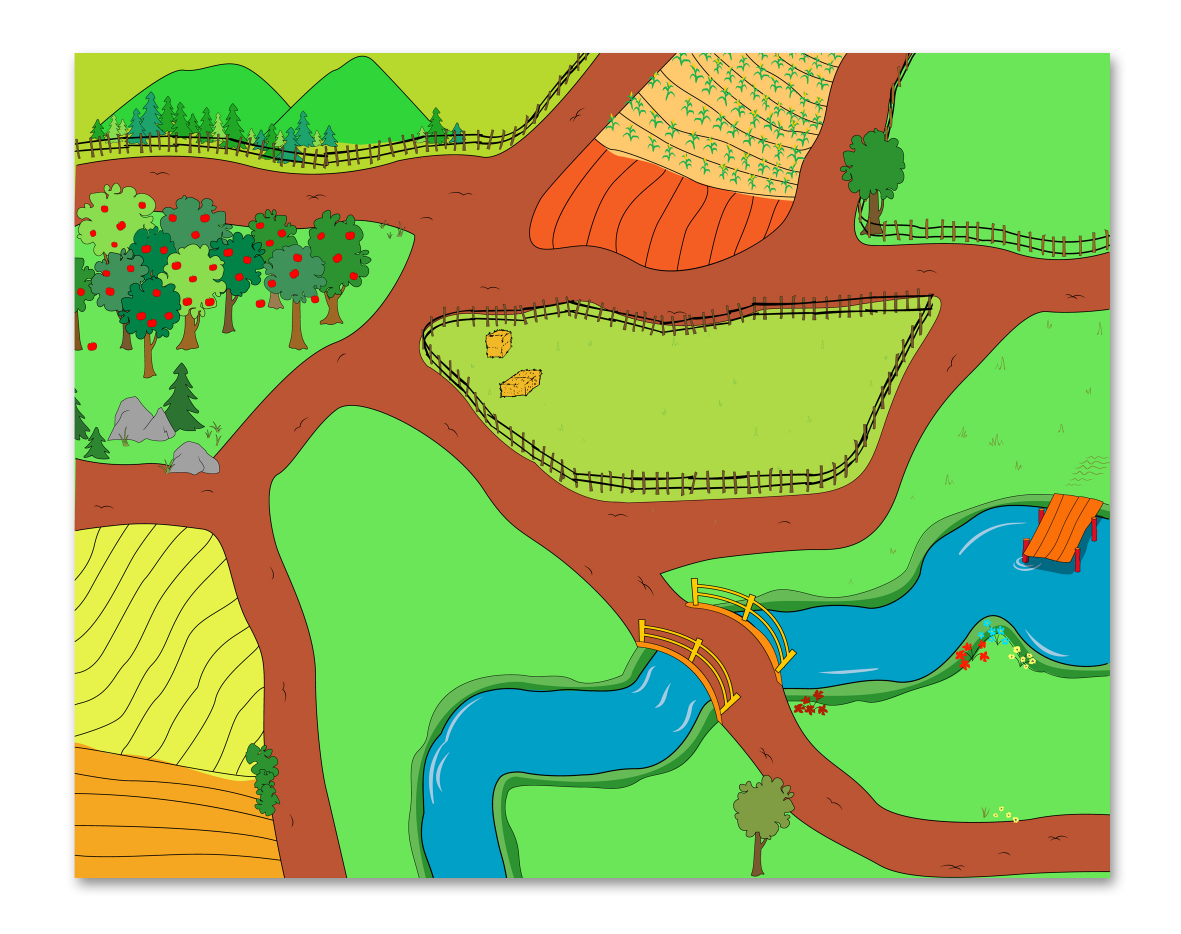 The Farm - Playmat