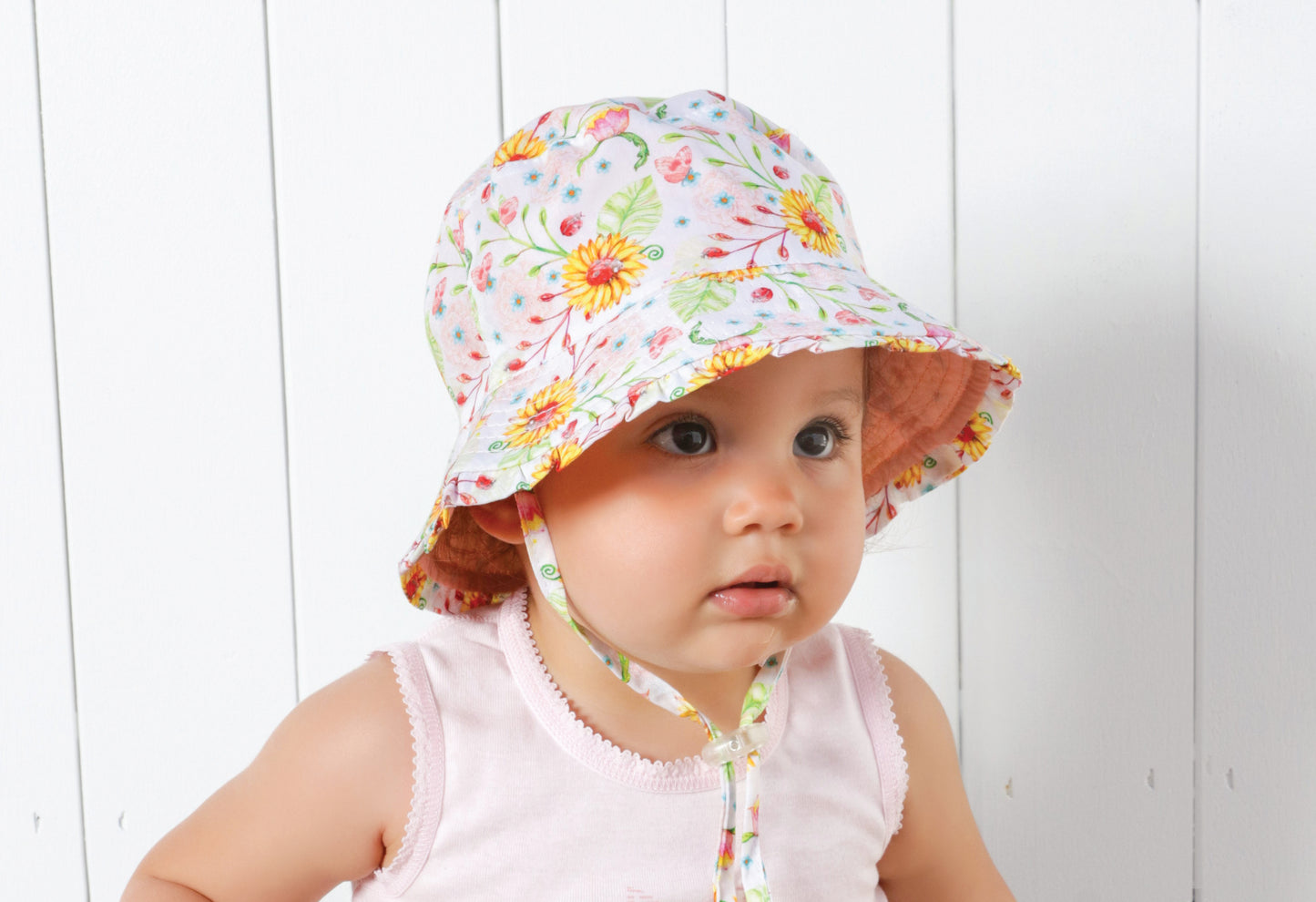 Ladybug Bucket  Hat 0 – 3 years