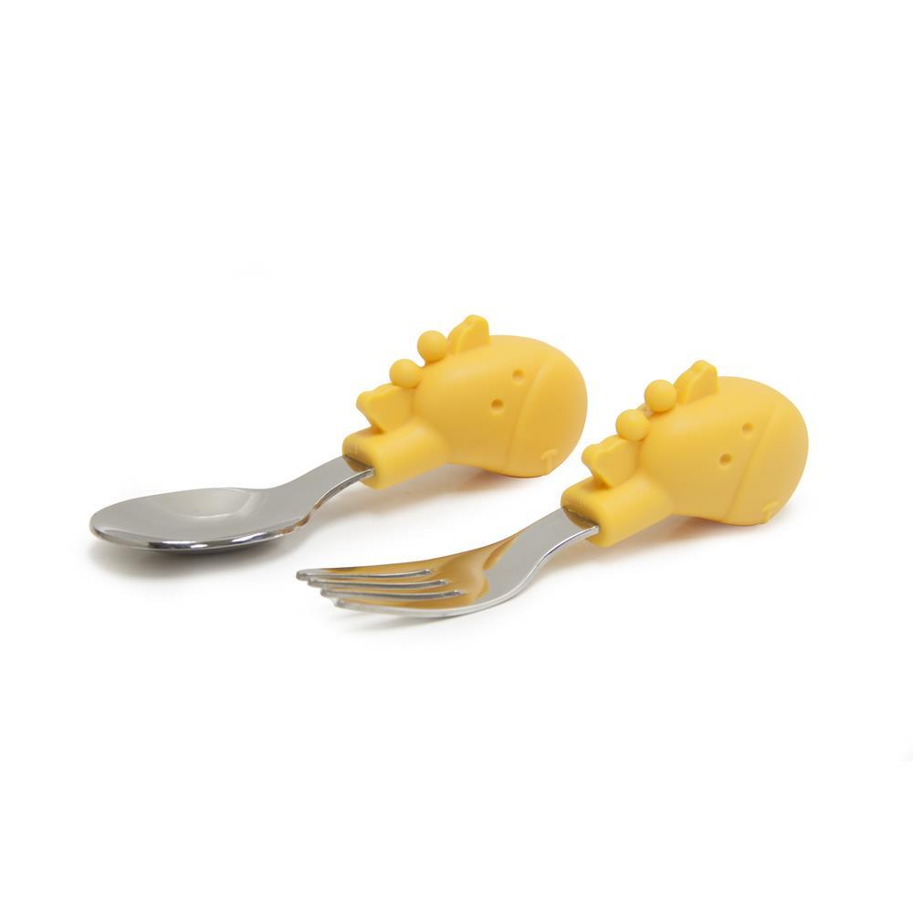 Marcus & Marcus Palm Grasp Spoon & Fork Set