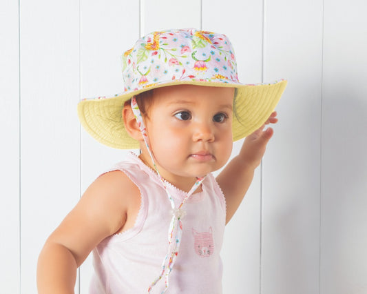 Ladybug Wide Brim Hat 0 – 3 years
