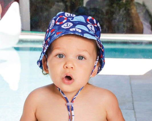 Boats Swim Bucket Hat 0 – 3 years