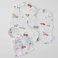 Transport Muslin Bib Set Of 2