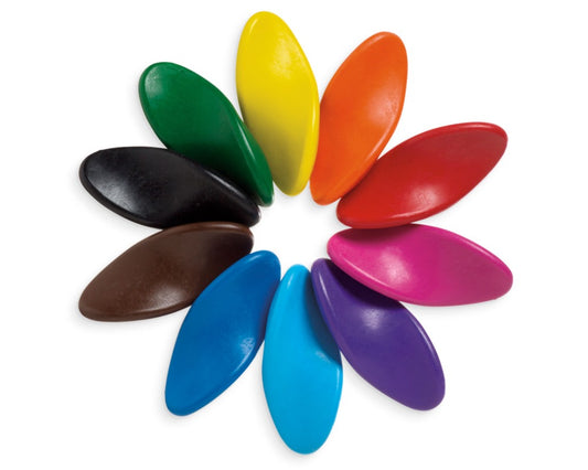 Ooly Crayons – Left/Right Erasable Crayons/10