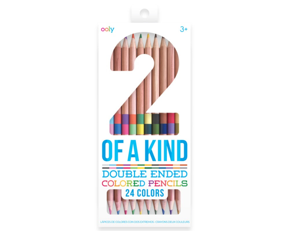 Ooly Coloured Pencils – Double Ended/12