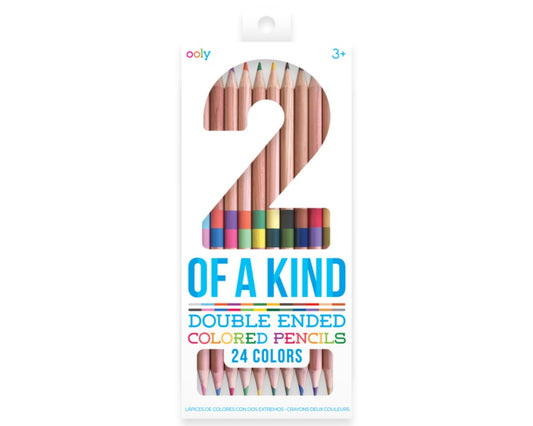 Ooly Coloured Pencils – Double Ended/12