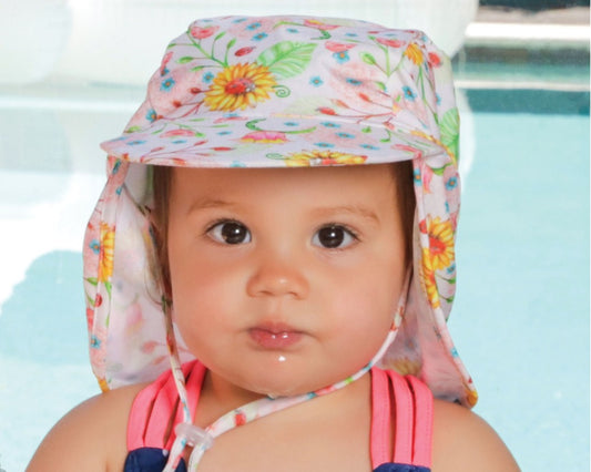Girl Ladybug Swim Legion Hat 0 – 3 years