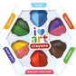 Ooly Crayons – Heart Art Erasable