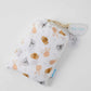 Muslin Wrap Animal Faces & Arrival Card