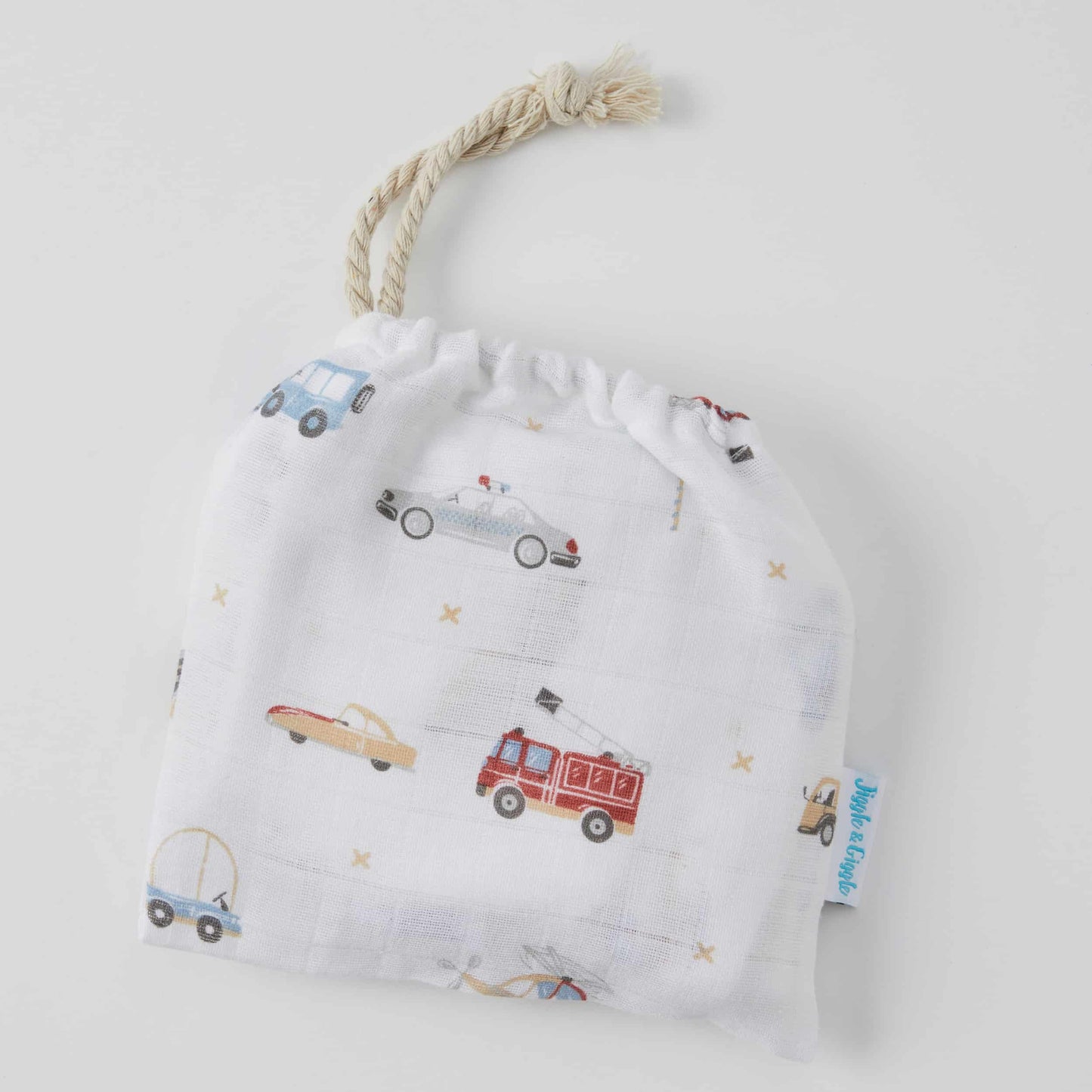 Transport Muslin Bib Set Of 2