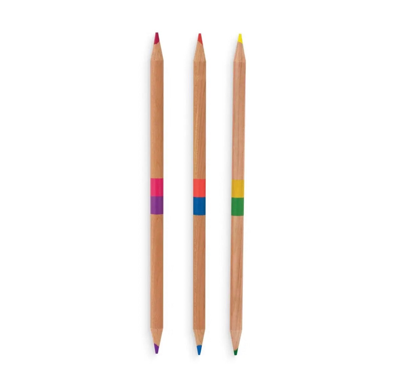 Ooly Coloured Pencils – Double Ended/12