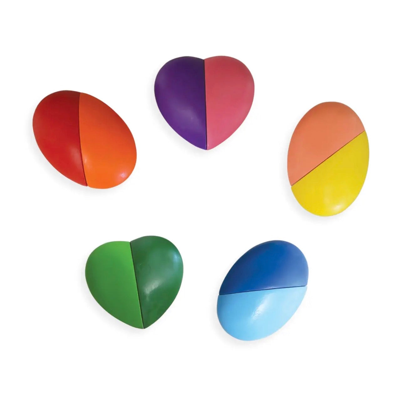 Ooly Crayons – Heart Art Erasable
