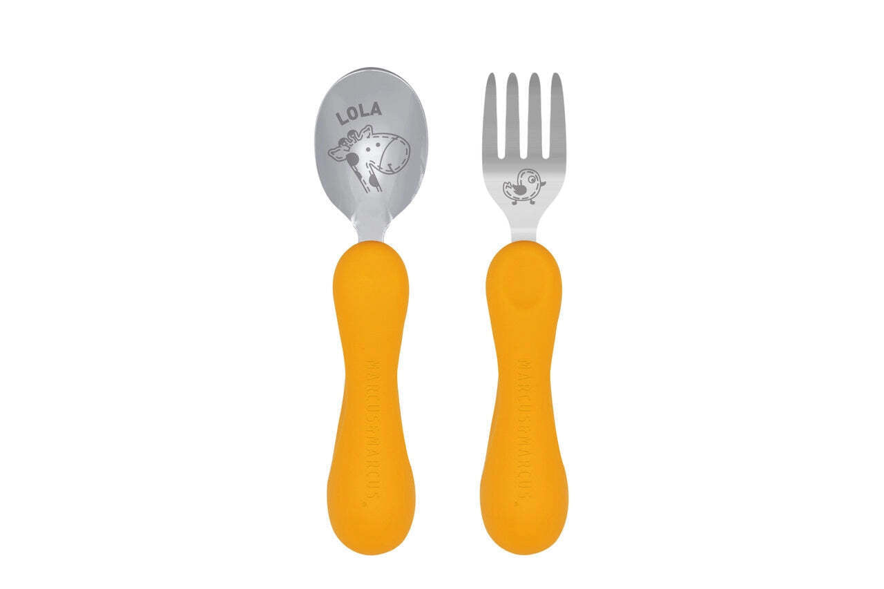 Marcus & Marcus Easy Grip Spoon & Fork Set