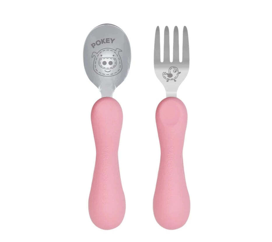 Marcus & Marcus Easy Grip Spoon & Fork Set