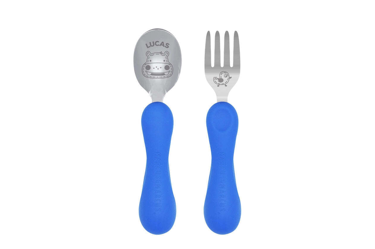 Marcus & Marcus Easy Grip Spoon & Fork Set